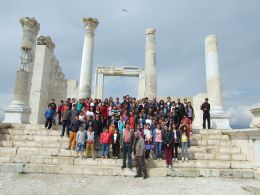 10-mayıs Mustafa Yazıcı İlkokulu Denizli Pamukkale Turu